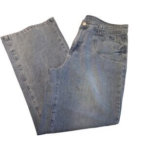 Gilipur XL Mid Rise Flare Jeans Light Washed Pants